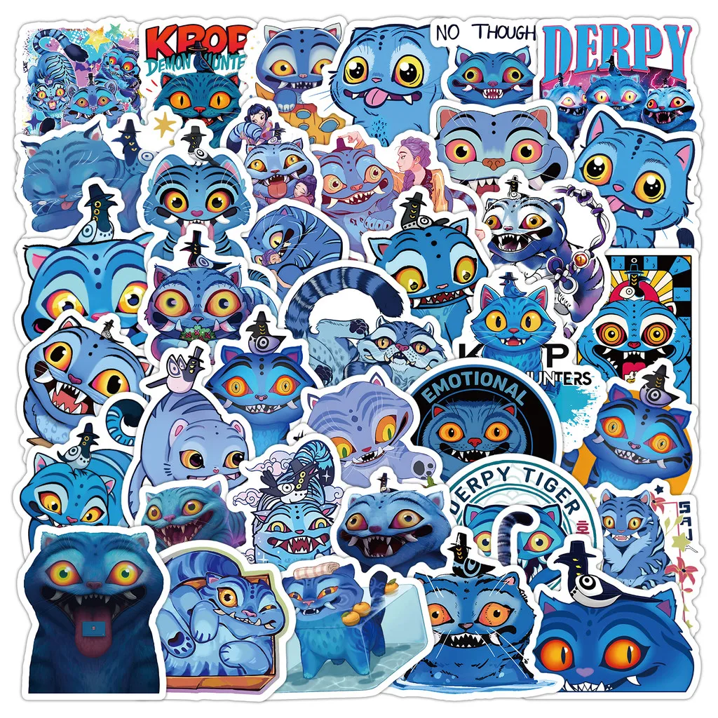 51 Pezzi Witch Hunter Group Adesivi a Tema Derpy - Simpatiche Decalcomanie Decorative per Diari, Custodie per Cellulari Laptop AnimeWorlds Store