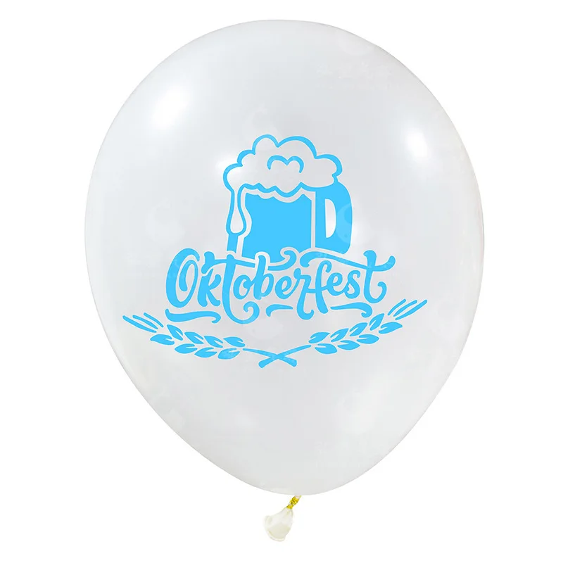 Oktoberfest Munich October Festival Balloon party decoration supplies latex paper balloon set decoration