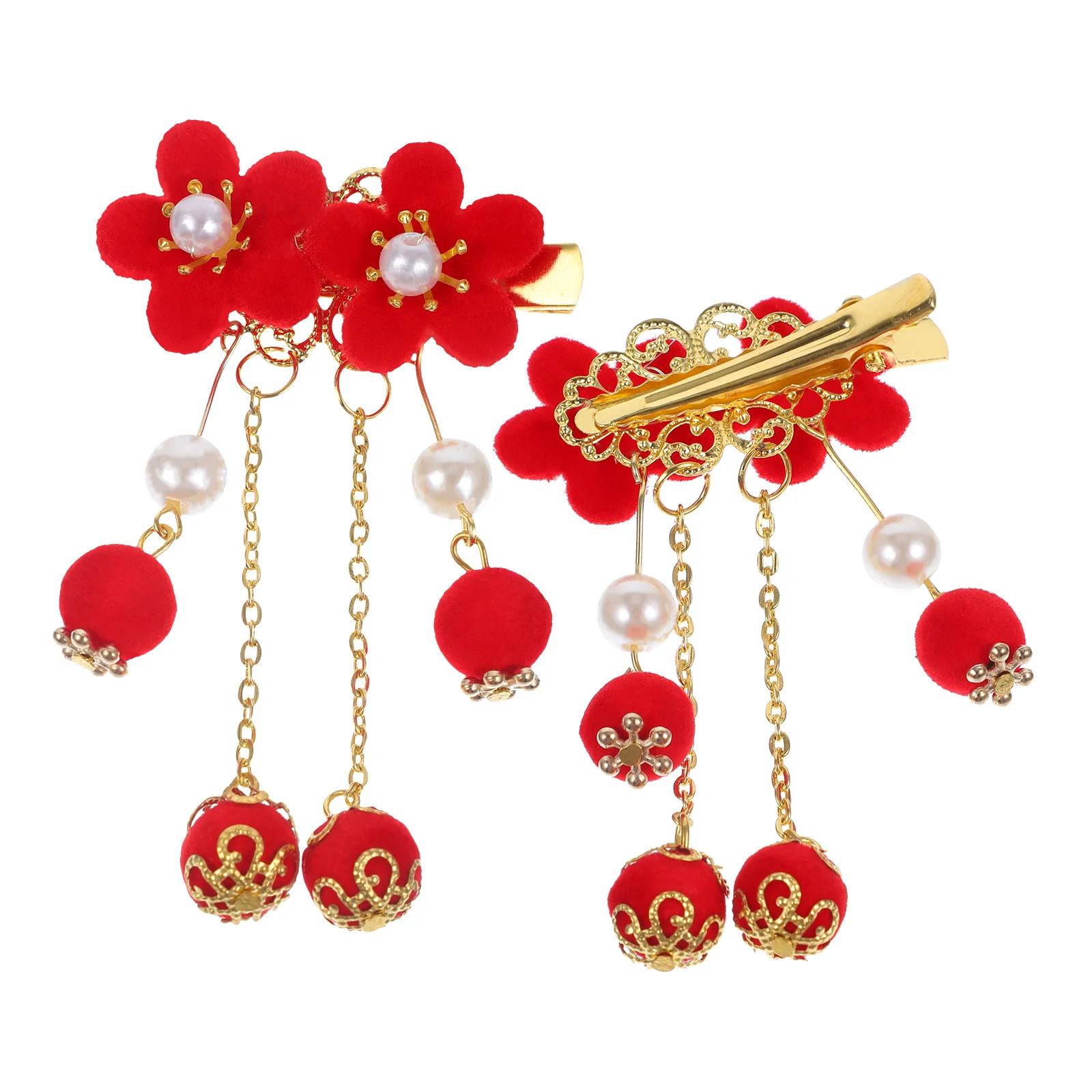 

Girl Fringed Hairpin Tassel Style Clip Japanese Baby Sticks Kids Clips for Girls