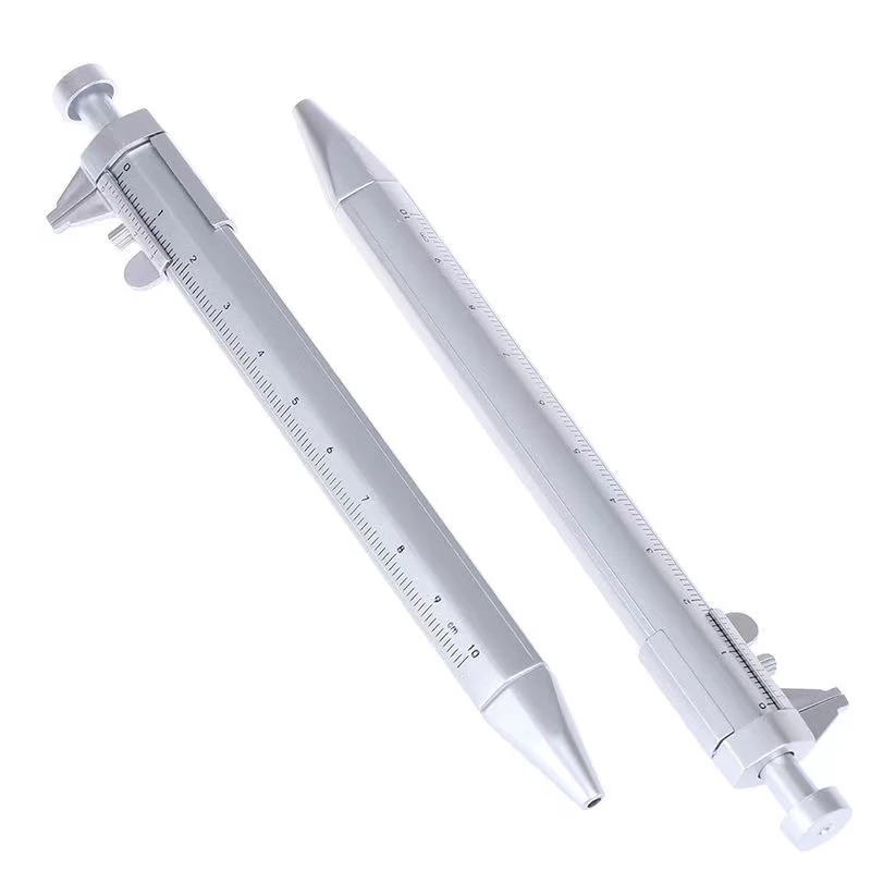 Đa Năng Bút Bi Mực Gel Vernier Caliper Con Lăn Bút Bi Văn Phòng Phẩm Thiết Thực Di Động 0.5Mm Bút Bi