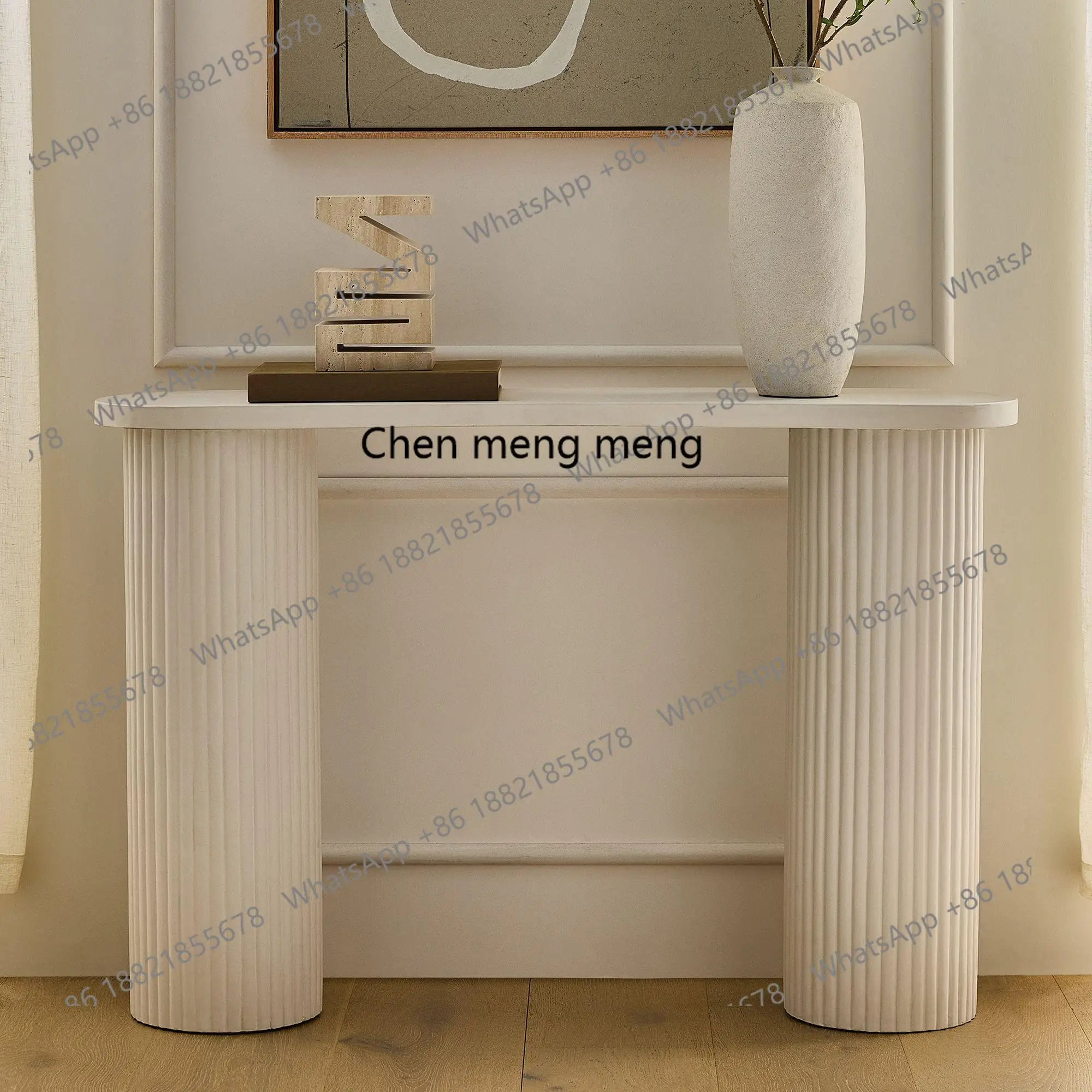 

Entrance Designer Light Luxury Entrance Table Oval Living Room Bar Table Bar Table