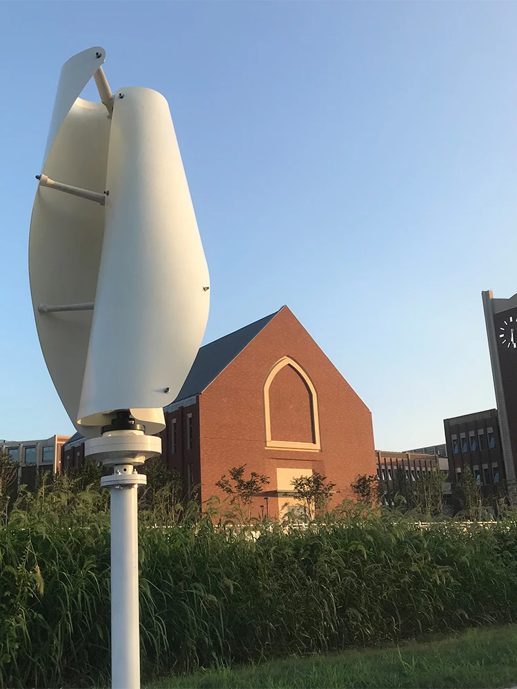 30000W 20000W Verticale Windturbine Permanente Magneet Generator 24V 48V 120V 220V Verticale As 3-Fasen Kernloze Windgenerator - afbeelding 2