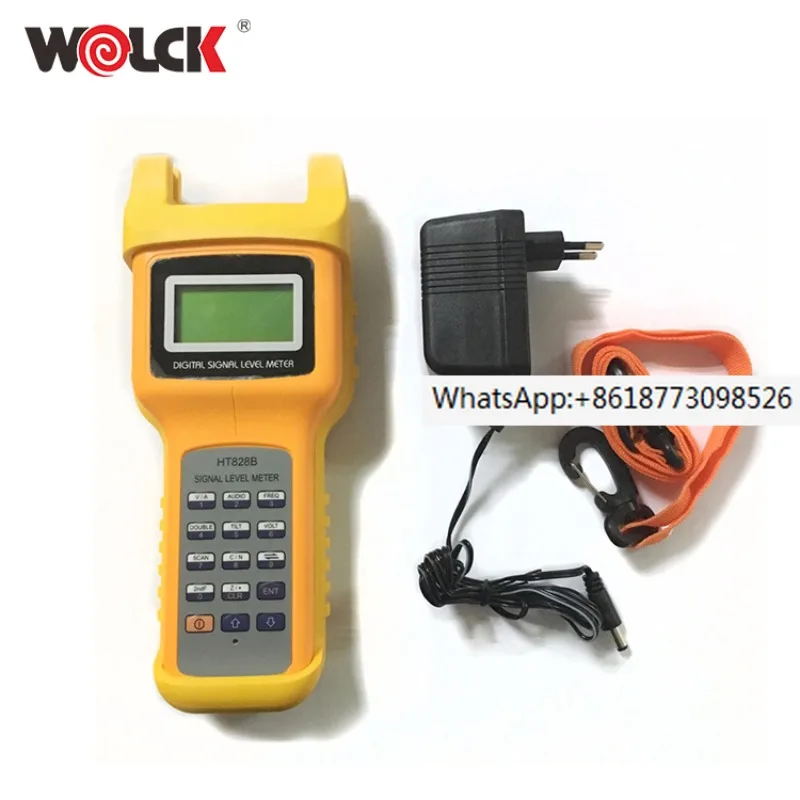 Telecom Optical Equipment Analog Catv Signal Level Meter Digital Field Strength