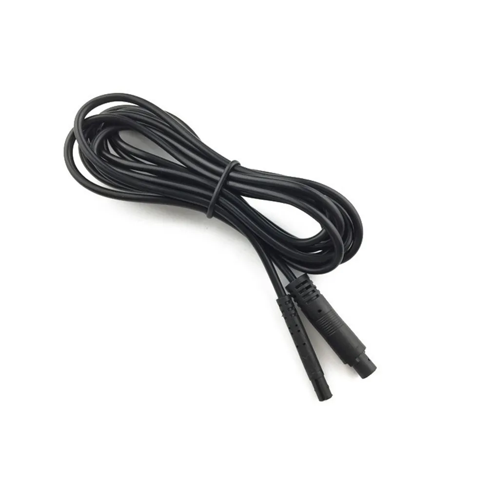 Extension Cable Black Copper Wire Extension Cable Male To Female PVC Coated 2 Meter For Dash Cam For Reverse Camera