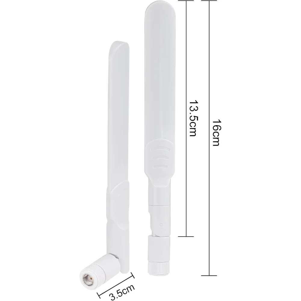 2 قطعة هوائي واي فاي ثنائي النطاق 2.4 جيجا هرتز 5 جيجا هرتز 5.8 جيجا هرتز كسب 8dBi أومني هوائي MIMO RP-SMA لبطاقة الشبكة اللاسلكية راوتر واي فاي #2