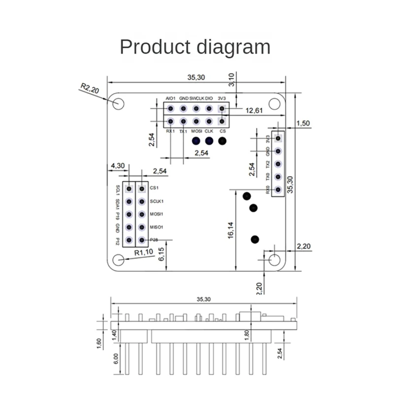

【Superdeals】LD8001B Test Kit 79G Millimetre Wave Level Detection Sensor Non-Contact Radar Module High Precision Level Measuremen