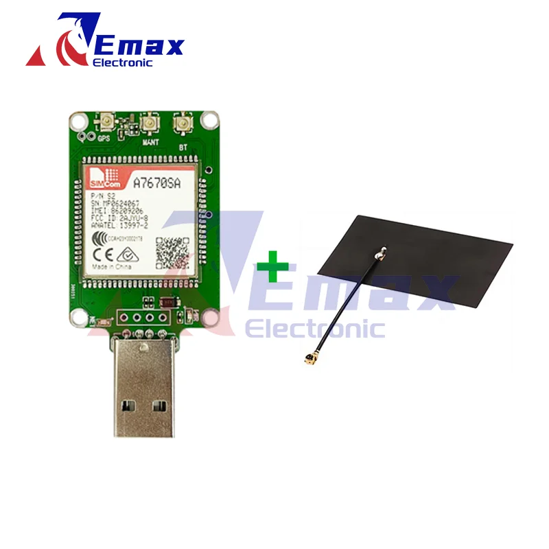 

SIMcom A7670SA LTE CAT1 Dongle A7670SA-LASE A7670SA-FASE 1PCS not supported GPS