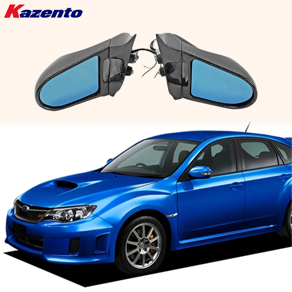 

Для Subaru Impreza Wrx Sti Grb Gvb Gvf Aero боковое зеркало (автомобиль с правой рукой) из углеродного волокна