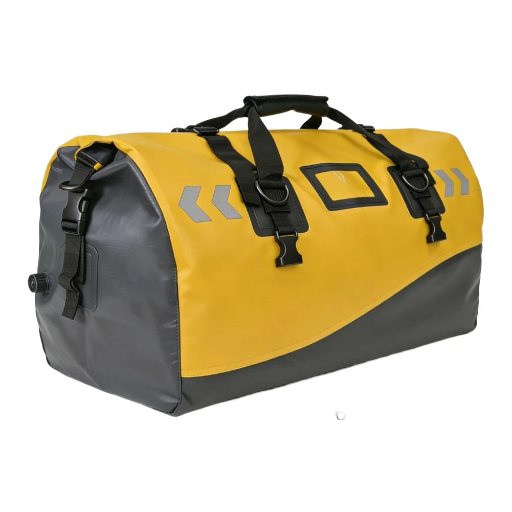 Large /Capacity /46L 66L PVC Waterproof Dry Bag With Shoulder Strap For Outdoor Diving Kayaking Fishing Camping Storage Backpack