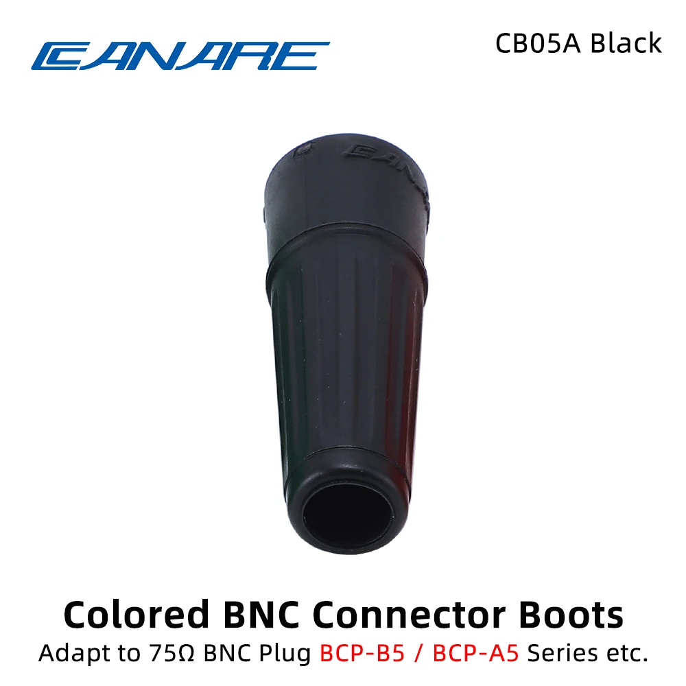 CANARE CB05A 75Ω Złącza kablowe BNC Kolorowe buty do L-5CFB BCP-B5F HD-SDI Cyfrowa wtyczka kabla koncentrycznego Tuleja tylna BP-C5 C5FA TNP-C5