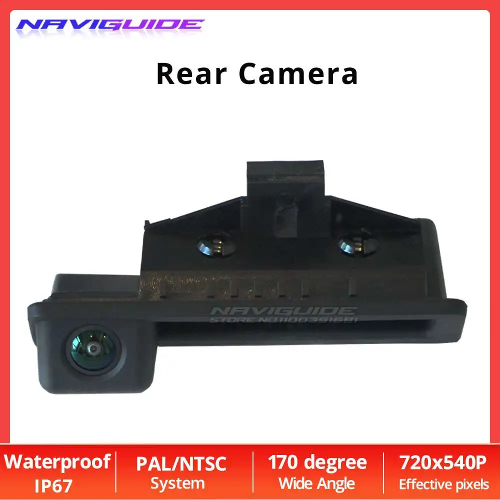 

NAVIGUIDE Handle Rear Camera For BMW E60 E70 E71 E81 E82 E87 E88 E84 E90 E91 E92 E93 1080P HD Night Vision Reverse Parking CAM