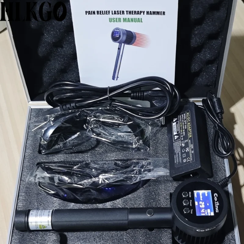 

2026 New Upgrade 5W Cold Laser Device, 650nm 808nm Red Light Low Level Therapy for Pain Relief Home Use