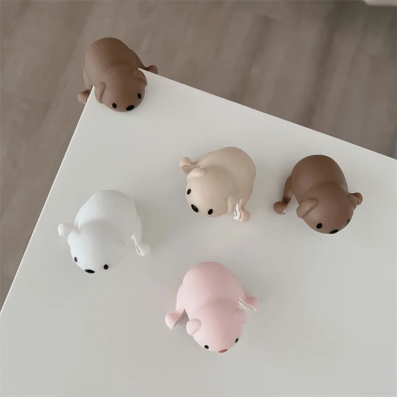 

Cute Cartoon Table Corner Protector Silicone Baby Safety Edge Guard Silicone Table Desk Anticollision Furniture Protector