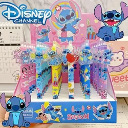 Disney Stitch Cartoon Signature Pen Cute Anime Pen Esame Speciale 0,5 mm Nero Studenti ad asciugatura rapida Regalo di cancelleria per il rientro a scuola