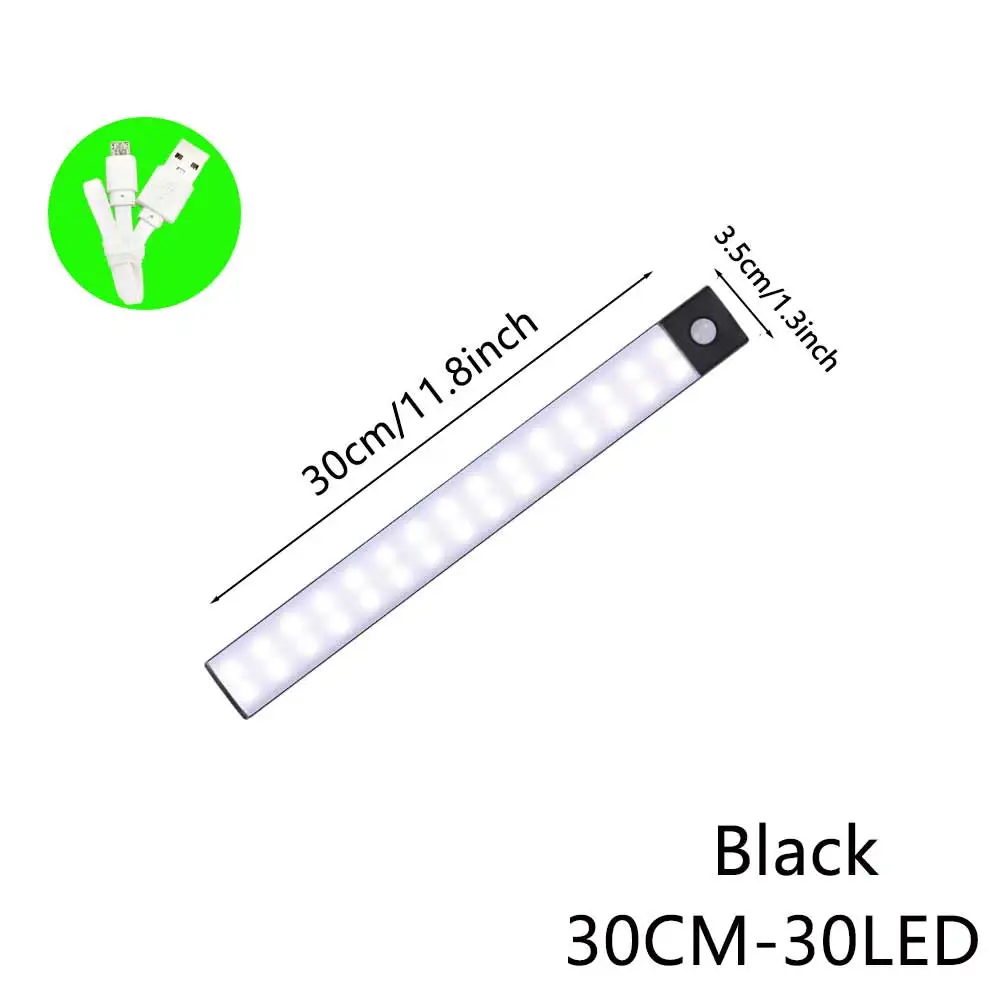 Digitaling Nachtlicht TYPE-C USB-Leuchten Bewegungsmelder LED Drei Farben in einer Lampe für Küchenschrank Schlafzimmer Kleiderschrank Innenbeleuchtung 10