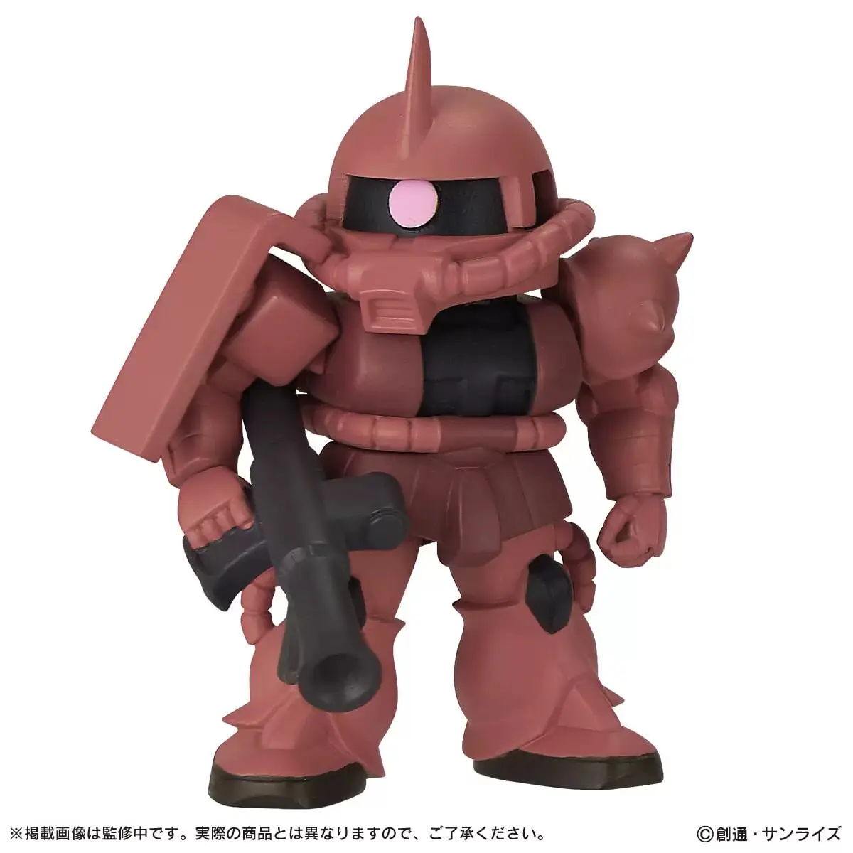 Bandai Gundam Action Figure Model Gundam Zaku Gashapon Ball Q-version Doll U.C.0075 Line Up Completed Series Original