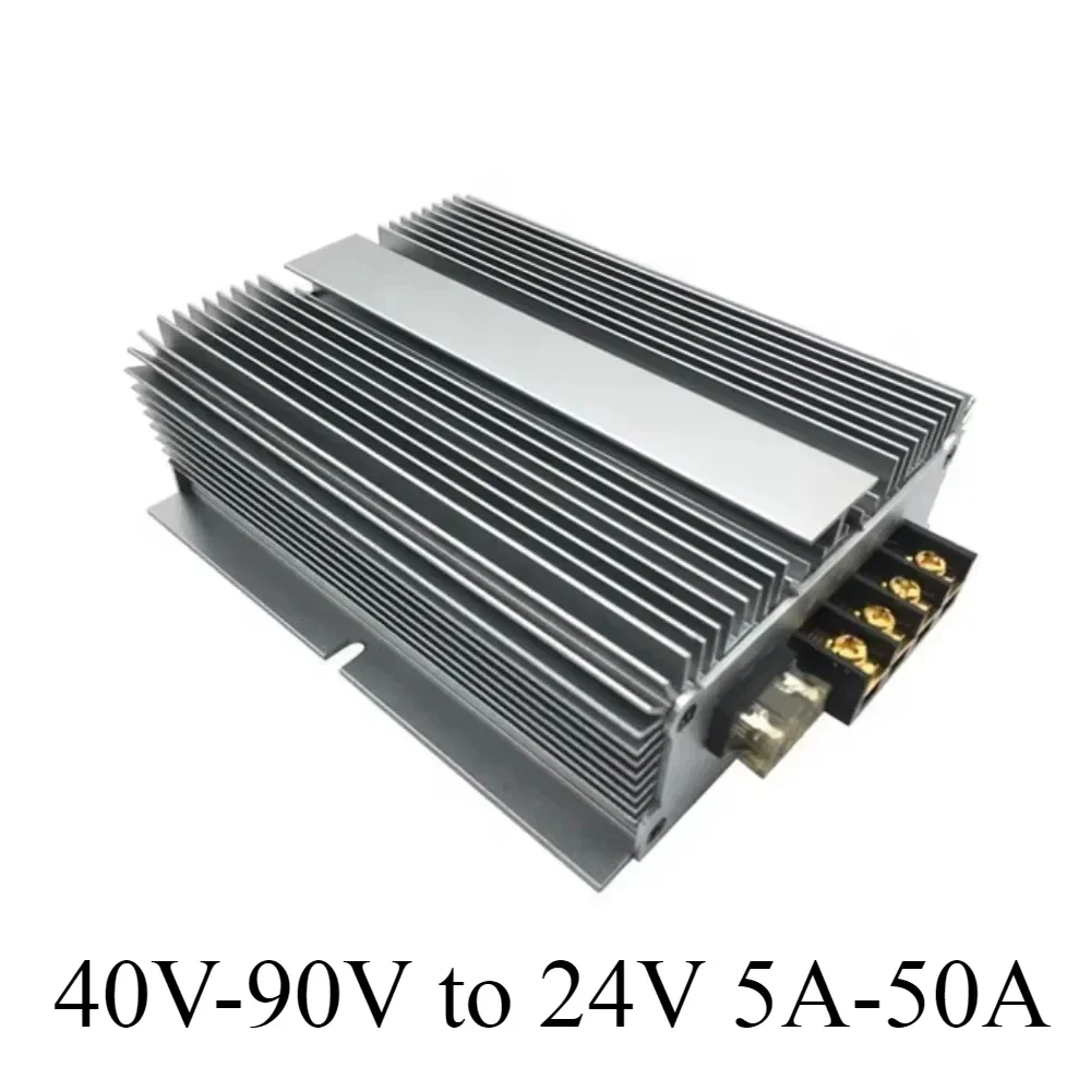 

40V-90v 60v 72v 80V to 24v Step Down Buck 5A 10A 15A 20A 25A 30A 30A 50A 24v dc Voltage Regulator DC DC Converter For Car Device