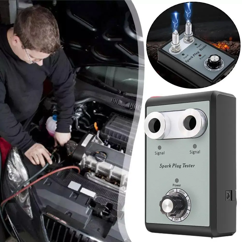 Automotive Spark Plug Tester 12V Automotive Spark Plug Tester Automotive Engine Automotive Diagnostic Tool