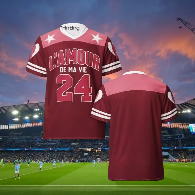 

2025 Concert T-shirt Football Jersey USA Special Jersey Kit Men and Women Street Hip-Hop Motorcycle Quick Drying Short Sleeve