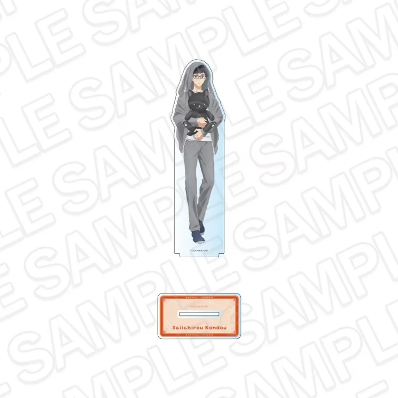 Anime Lovers - Popular Anime Isekai Office Worker Aresh Indolark Acrylic Stands Model Keychain Desk Decor Fans Gift15cm Souvenir