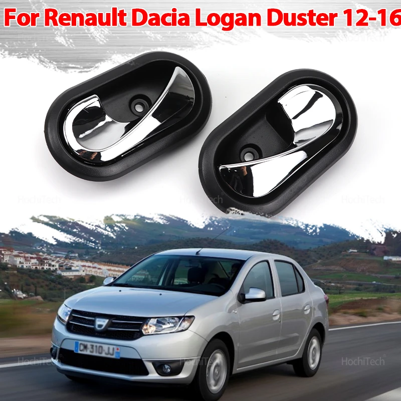 Para Renault Logan Duster 2012 2013 2014 2015 2016 8200733848 8200733847 manijas de puerta Interior de coche perilla de puerta Interior