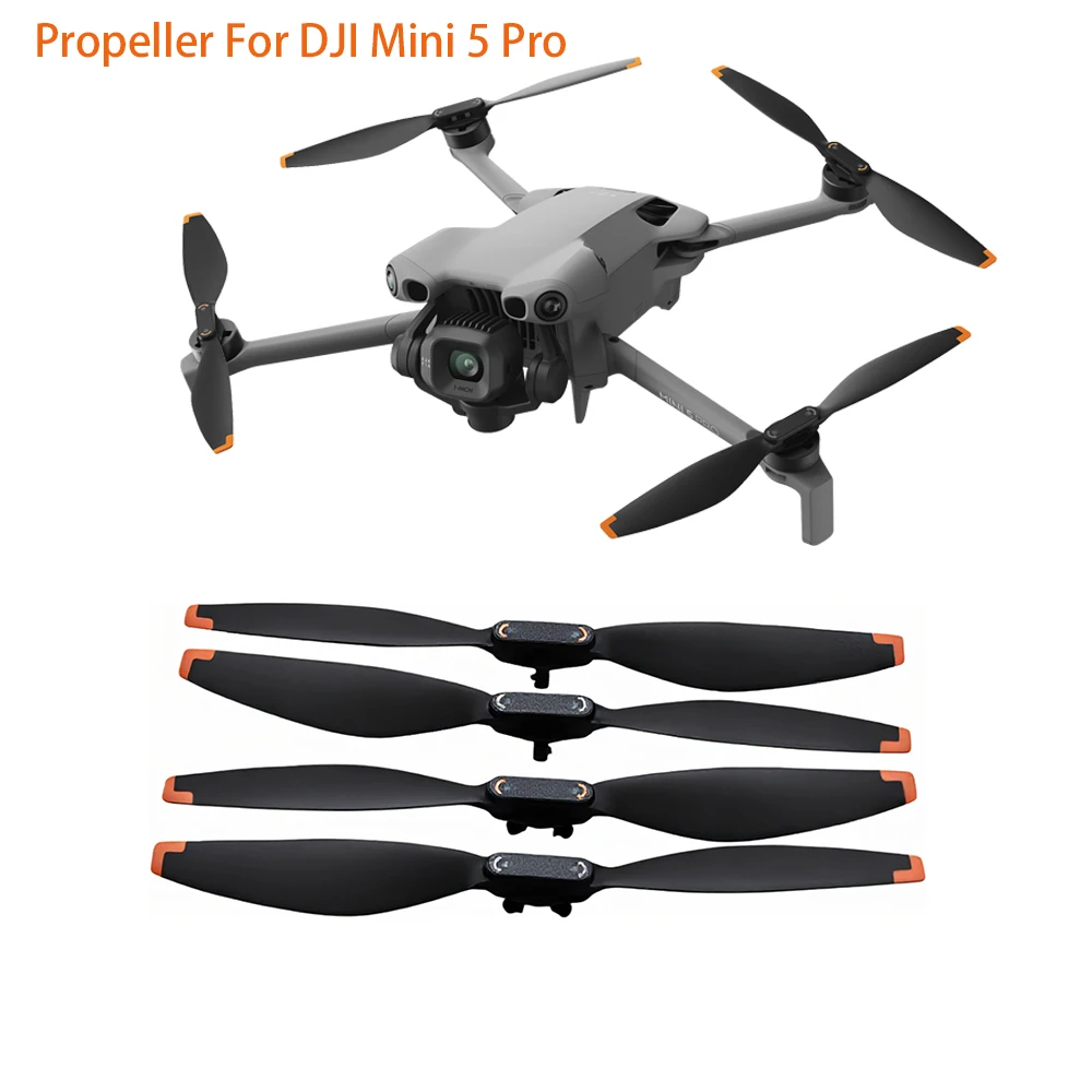 6028 Propeller für Mini 5 Pro, geräuscharme, leichte Ersatzklingen für DJI Mini 5 Pro Propeller-Drohnenzubehör