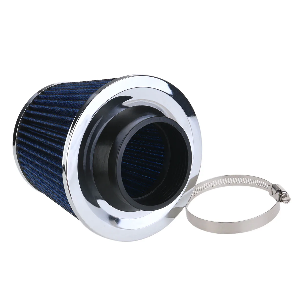 

Air Filter Easy Maintenance Car Cold Intake Kit Carbon Fiber Finish Lightweight