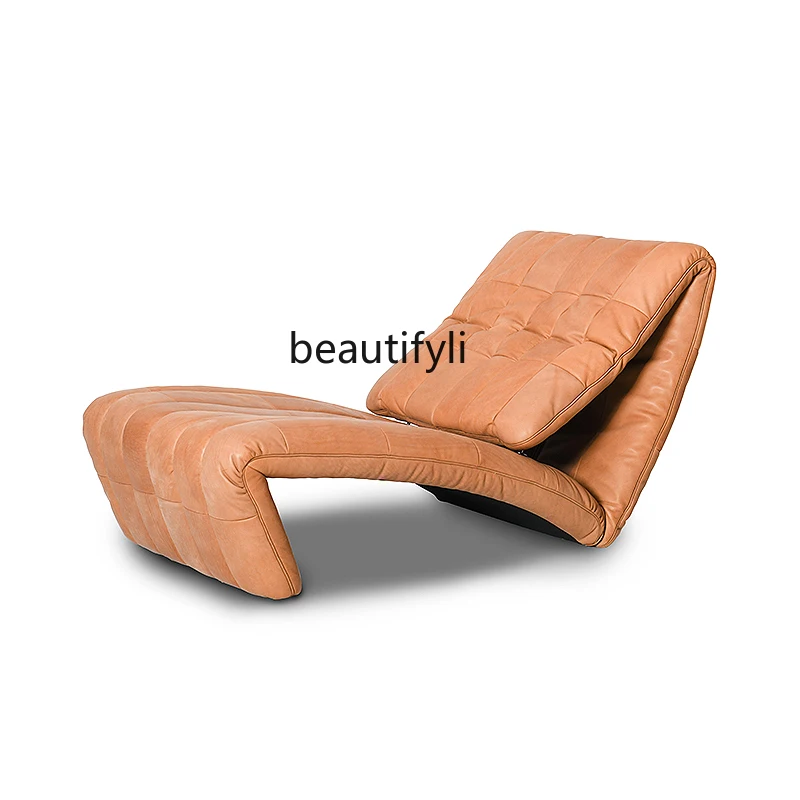 Single-Seat Sofa Chair Designer Creative Function Folding Lazy Recliner Living Room Leisure Chair