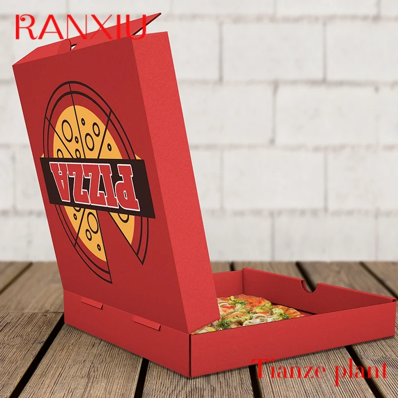 Custom Cheap custom food grade paper packaging box pizza box packaging