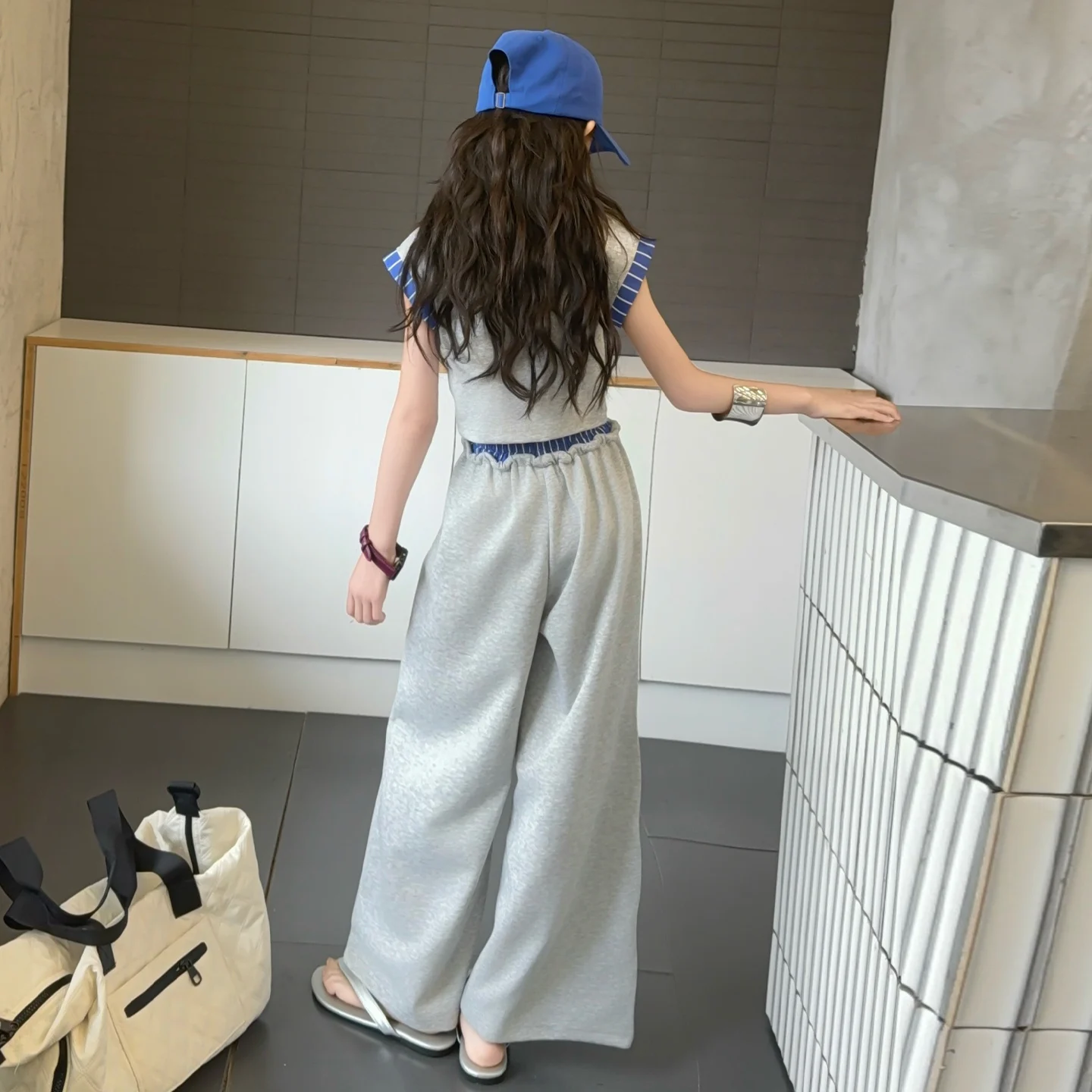 Elegant Girl Clothes Set 4 To 14 Years Spring Summer Suit 2026 Kids Child Casual Clothing Set 2 Pieces Set, Children Summer Wear