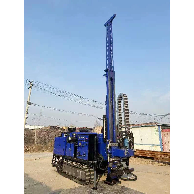 Motor for Mineral Exploration and Geotechnical Engineering Full Hydraulic 300m Exploration Core Drilling Rig with Pump and