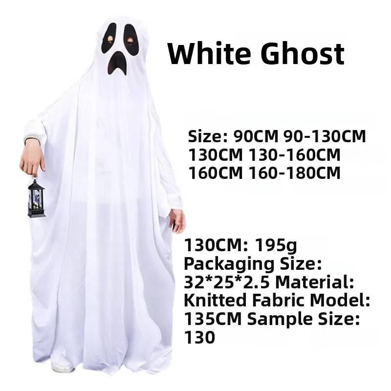 

Halloween Ghost Cloak Funny Party Costume Children Adult Chinese Manufacturer Stage Performance Traditional Ethnic Women's Wear