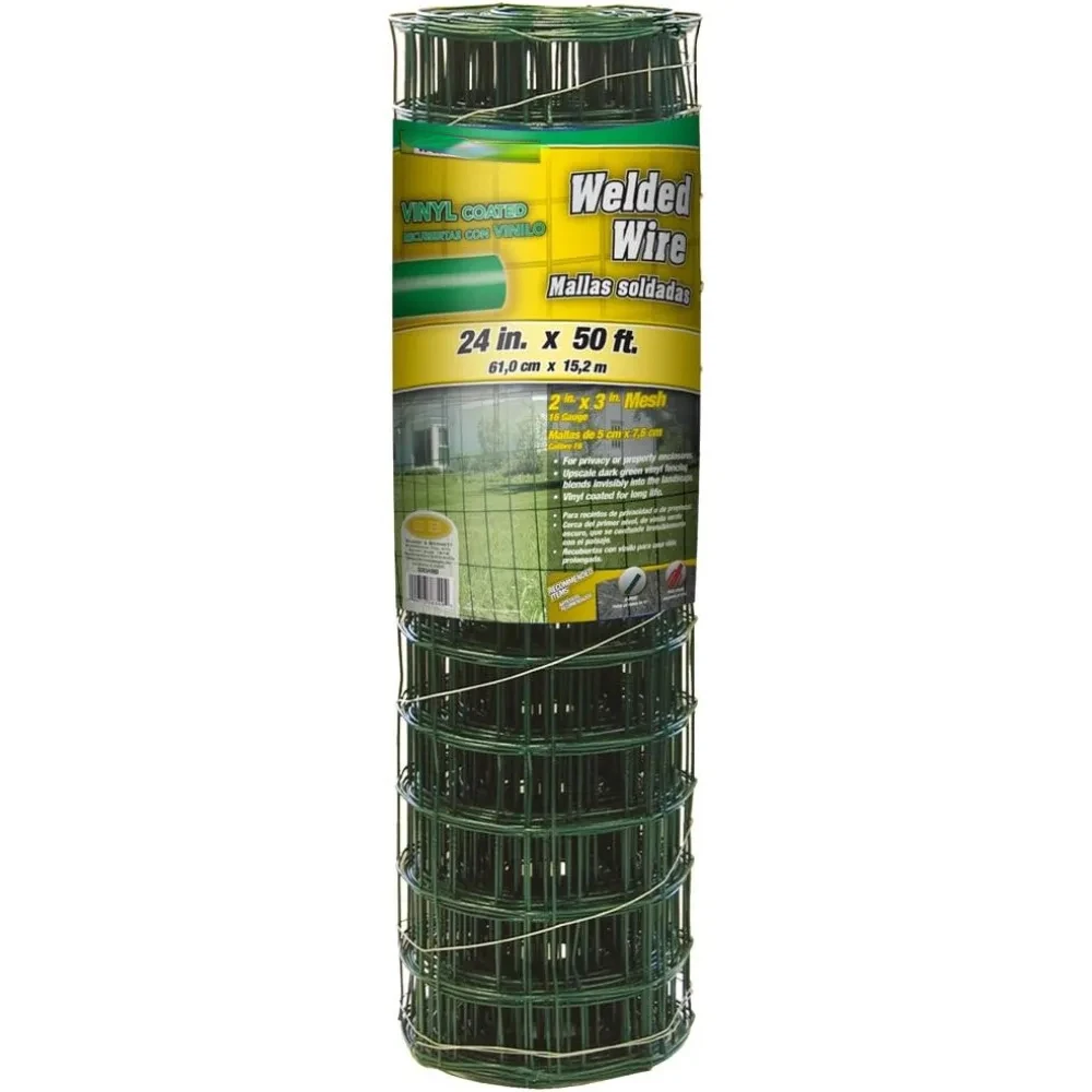 308349A Welded Wire, 24 x 50, Green