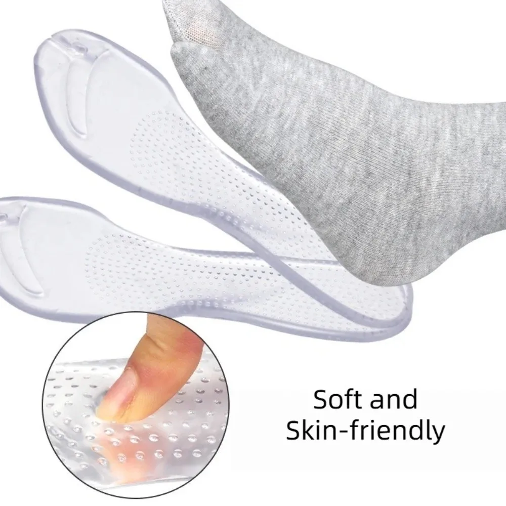 2 Pairs Foot Arch Flip Flop Insoles Light Weight Feet Cushion Tabi Insoles Full Palm Non-Slip Sandals Lining Feet Care