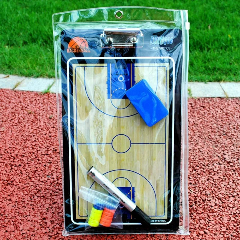 بولي كلوريد الفينيل كرة السلة التكتيكية اللوحة المغناطيسي المدرب التكتيكية مجلس ممارسة الرسم البياني عرض مجلس الحدث كرة السلة الملحقات