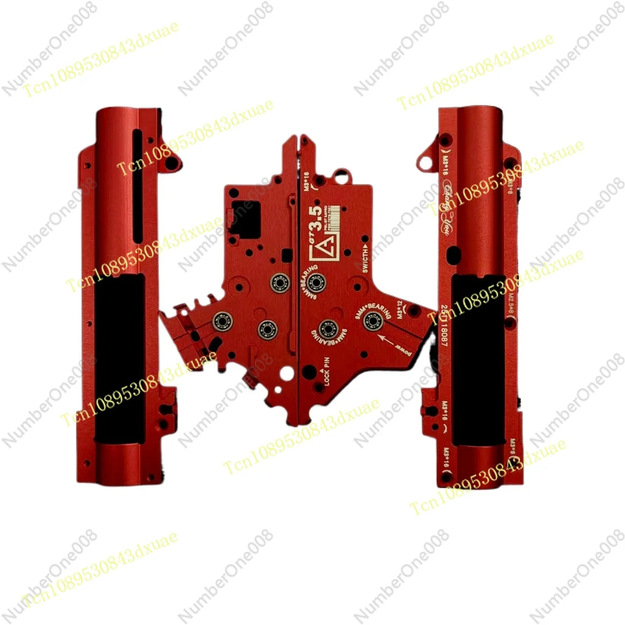 GT3.5 7075 Aviation Aluminum CNC Precision Machining Office Metal Decor Industrial Style Collectible