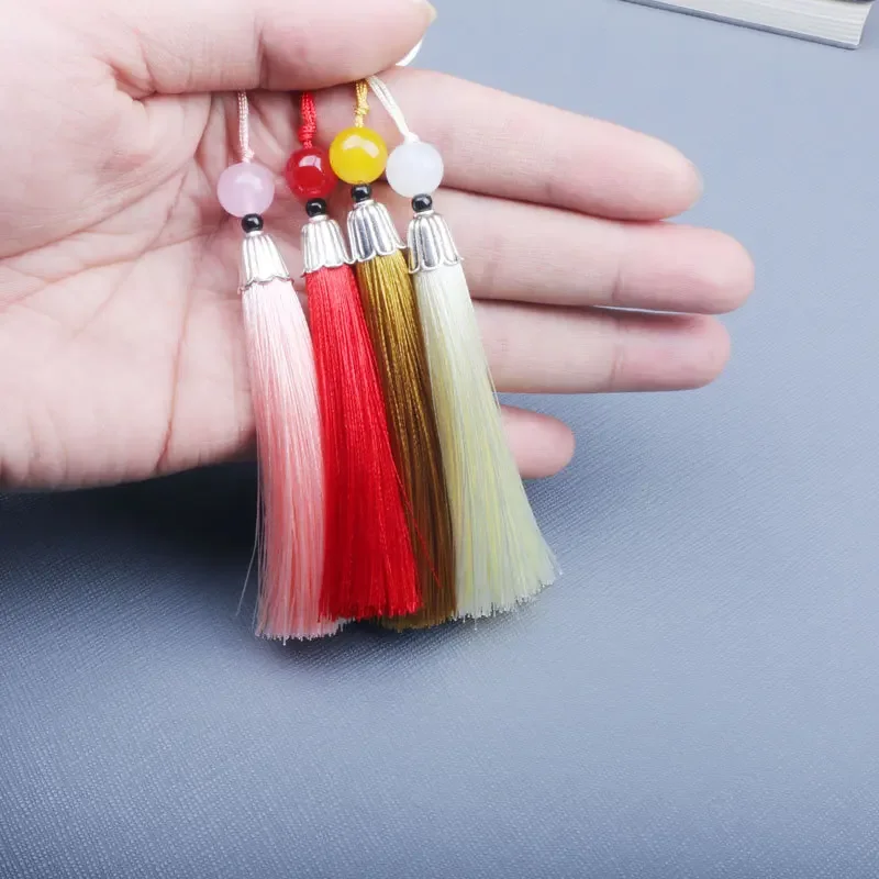 5PCS Beautiful Vintage Tassels DIY Bookmark Key Chain Accessories Women\'s Apparel Bag Decorative Pendants