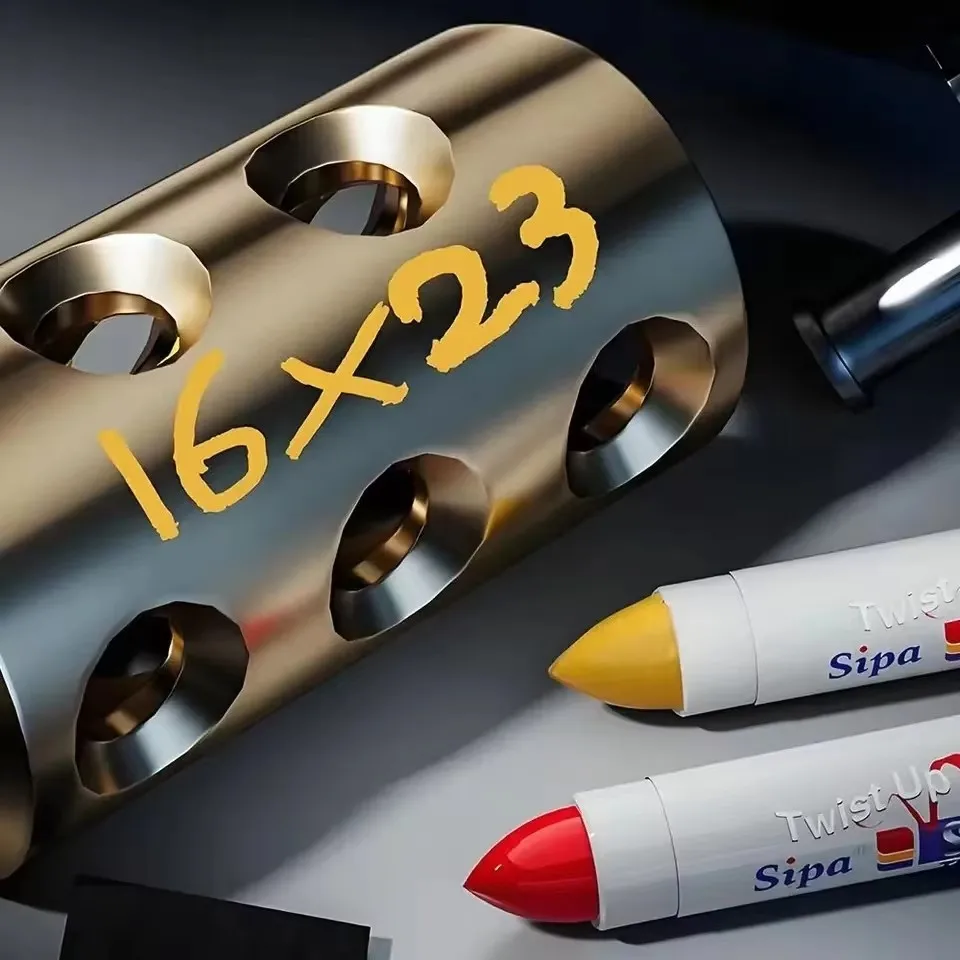 1 pz pennarello solido industriale Crayola industriale è resistente alle alte temperature impermeabile cancelleria speciale per cantiere