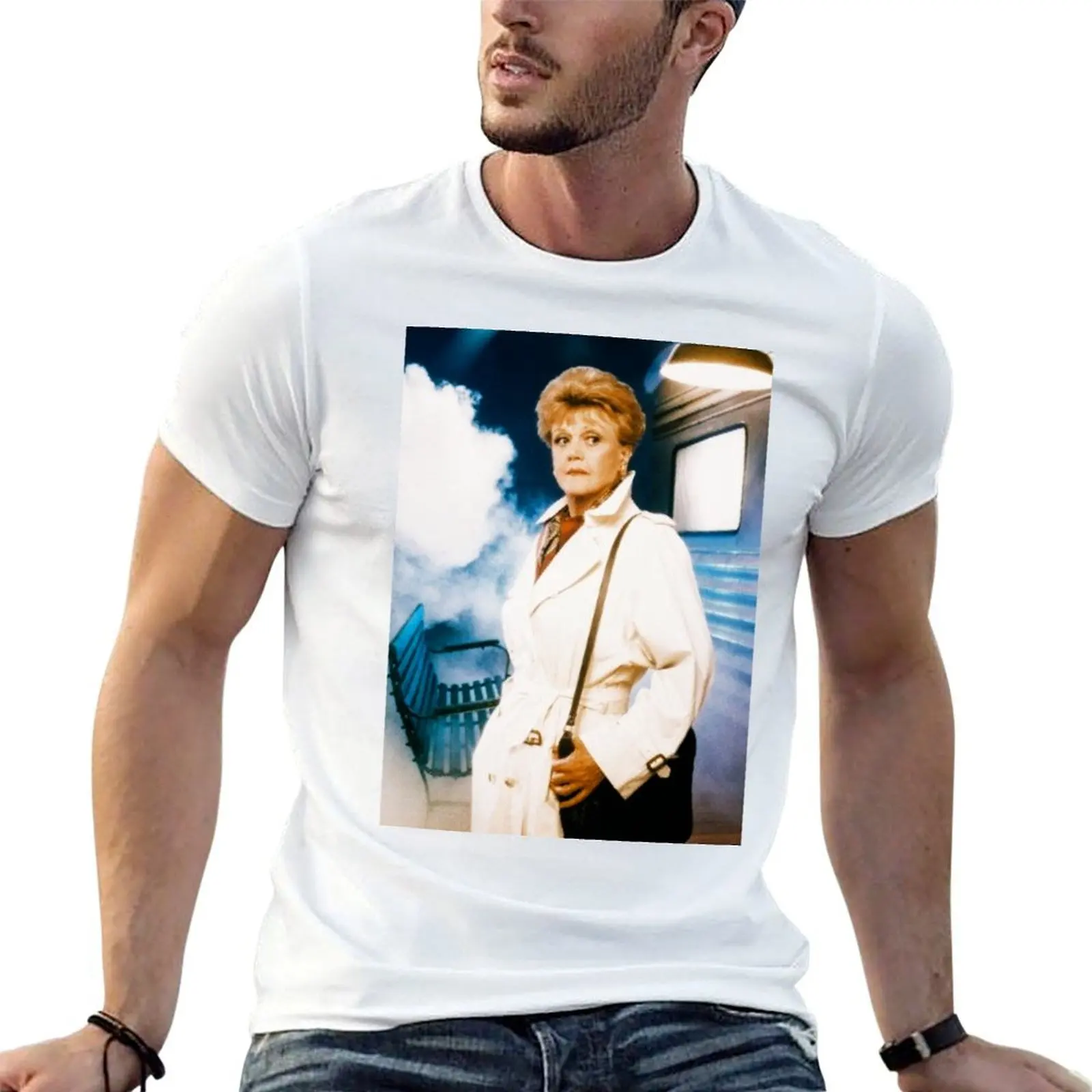 

Jessica Fletcher T-Shirt man t shirt cotton high quality man t shirts high quality luxury brand t shirts for man cotton T-Shirt