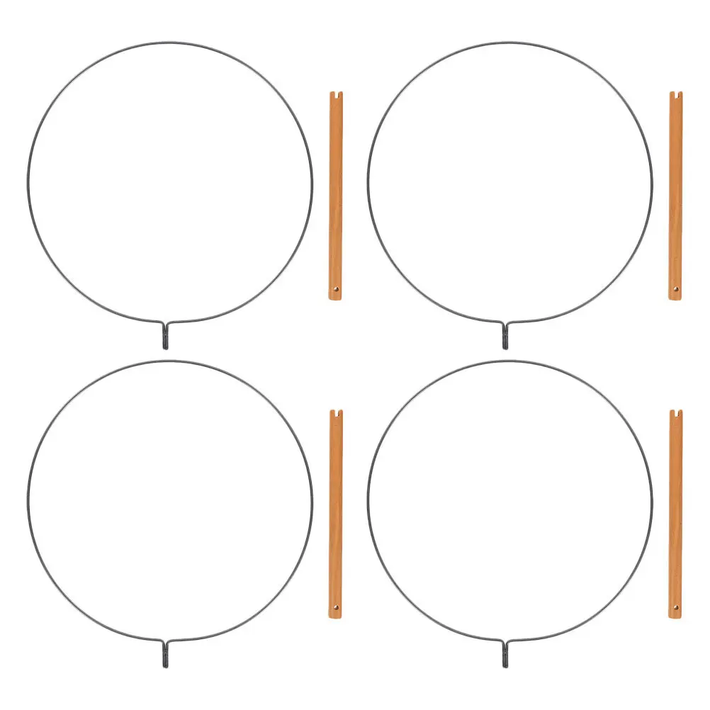 

4pcs Silk Blank Round Handheld Chinese Style Diy For Hanfu Wedding Festival Bridal Shower Party Favors Craft Fan Material