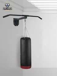 New Multifunctional  Two-in-one  Wall Mounted Sandbag Stand Heavy Bag Hanger  Punching Bag Bracket  Indoor Pull Up Bar