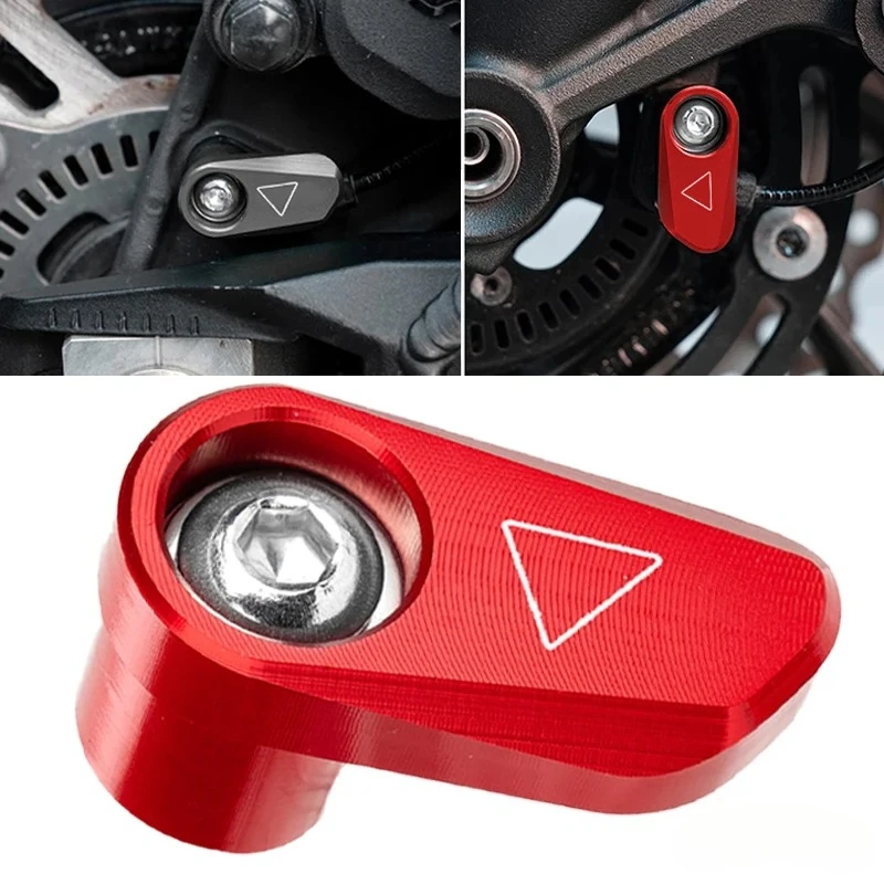 Motorrad Vorne Hinten Rad ABS Sensor Schutz Schutz Kappe Für Triumph Tiger 850 900 Trident 660 Sport Speed 400 Street Triple 765