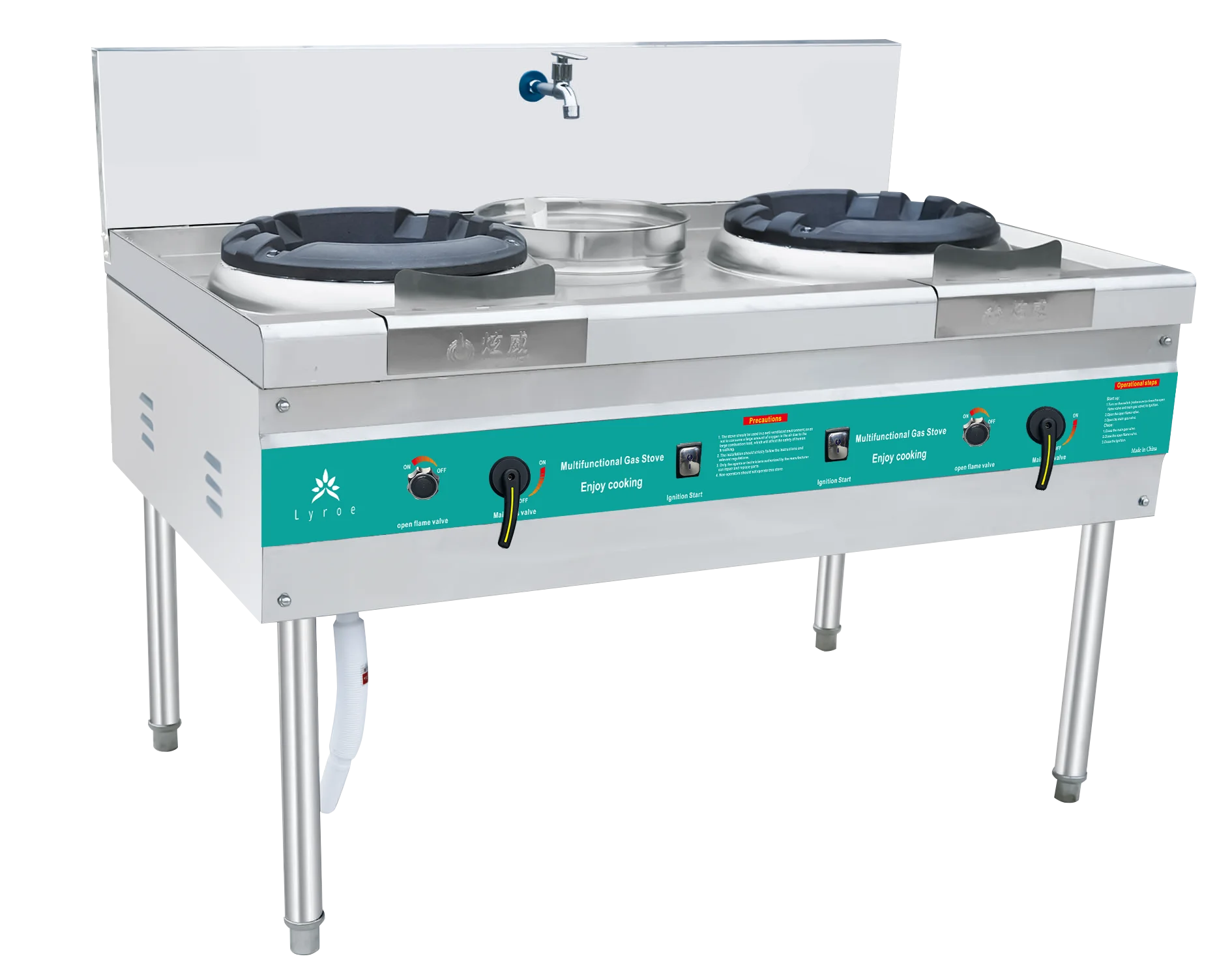Lyroe: La mejor opción para cocinar con una estufa de gas de doble quemador para wok