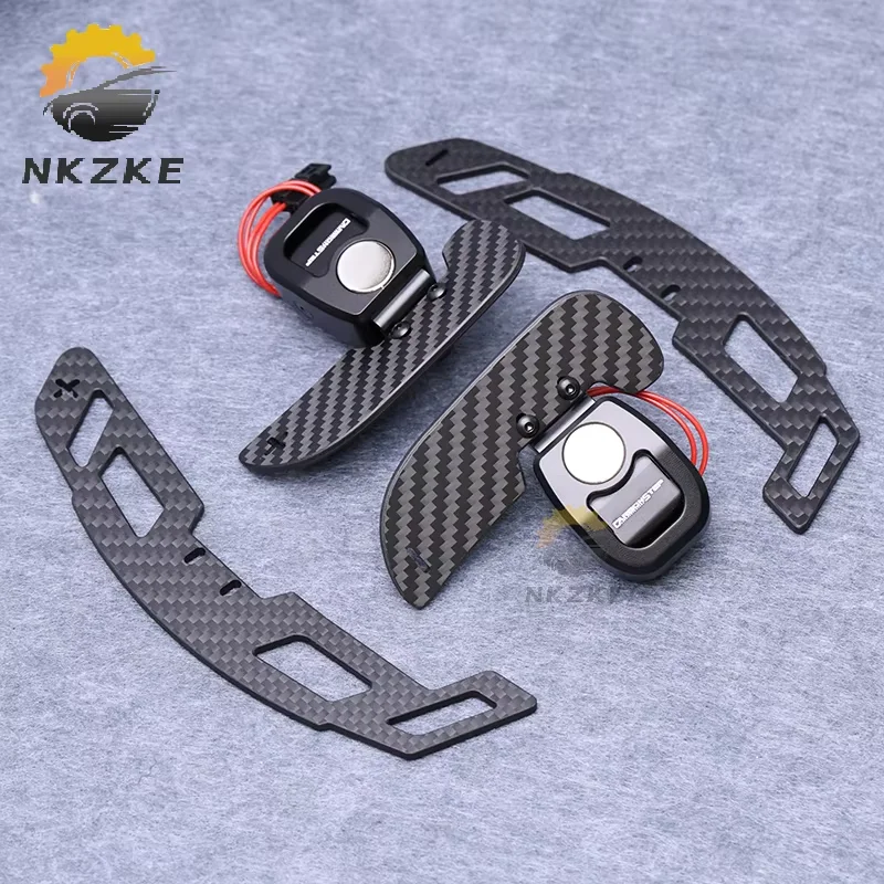 

Suitable for Mercedes AMG A35 A45 C63 E53 E63 S65 S63 G63 CLA35 CLA45 GLC43 GLC63 carbon fiber magnetic shift paddles