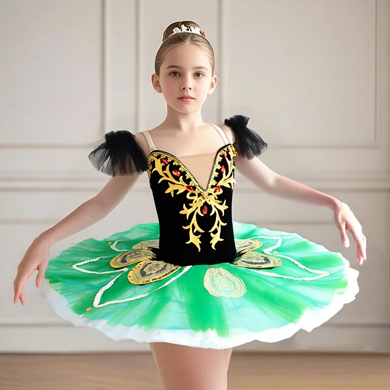 elegant-princess-ballet-dress-girl-stage-summer-children's-dance-costume-vestidos-kids-outfit-baby-tutu-dresses-girls-clothing