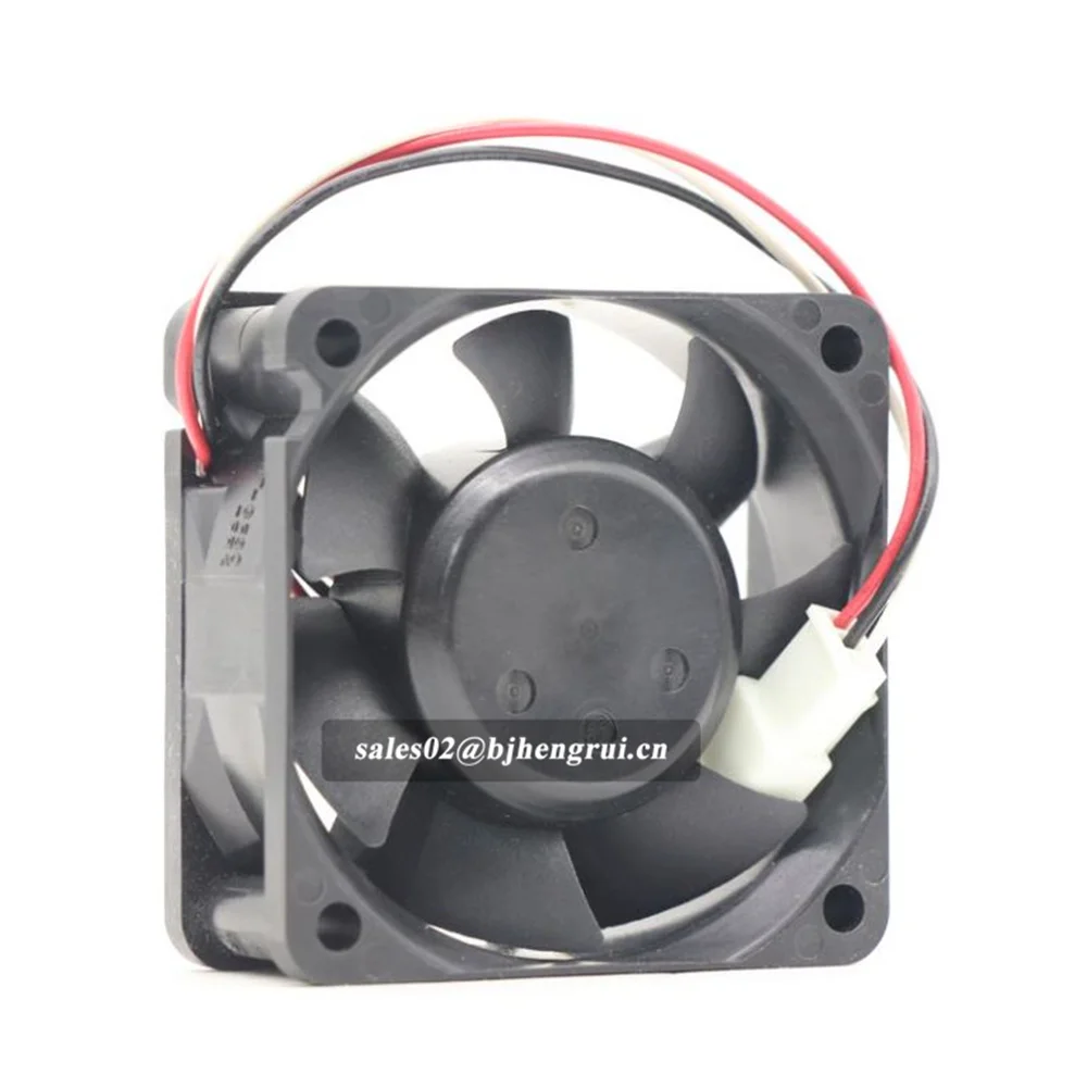 

D06K-24TS10 6cm 60x60x25mm 6025 24V DC 3-Wire with Plug Locked Rotor Sensor Axial Flow Cooling Fan