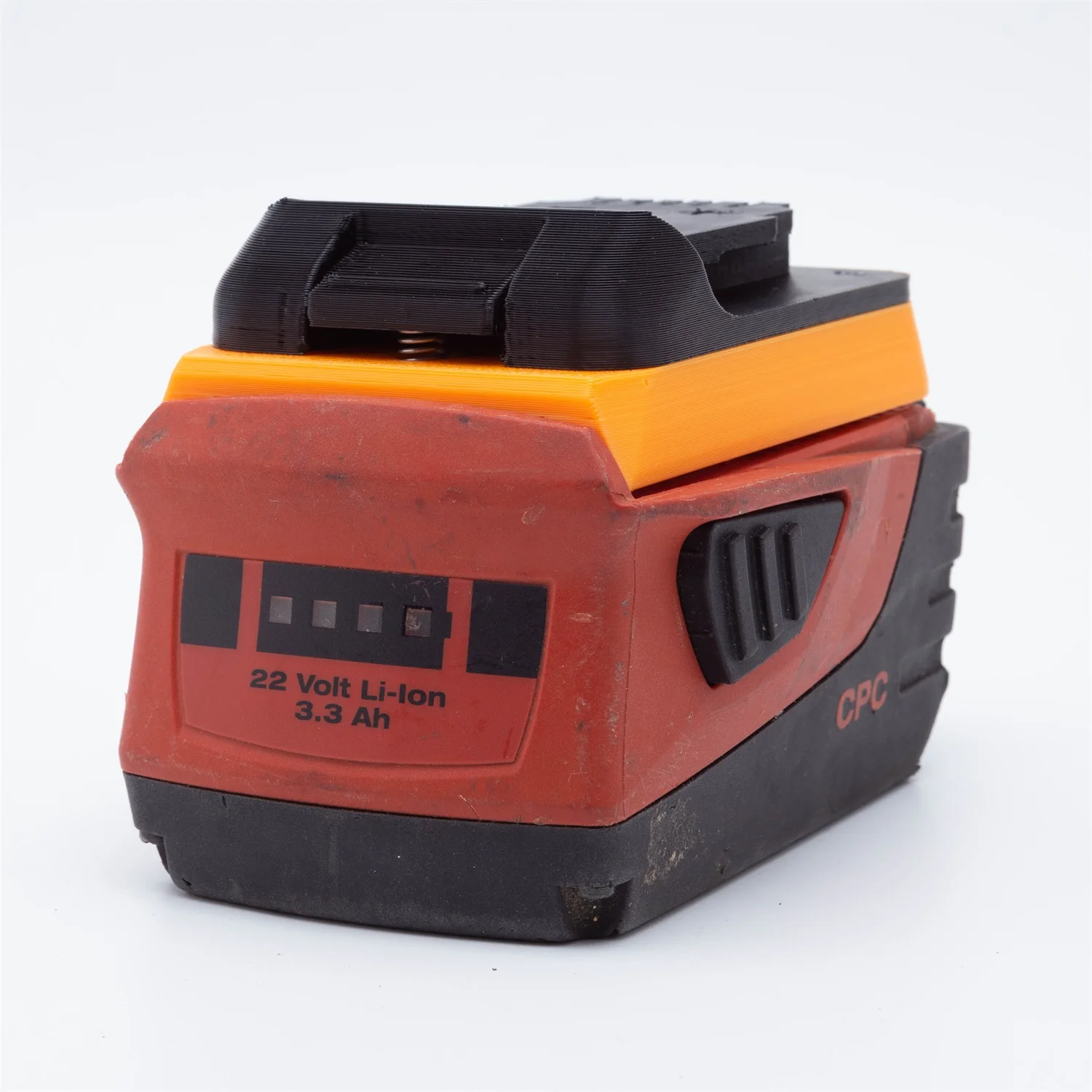 Imagem -04 - Adaptador para Hilti Bateria Converter para Dewalt Parkside Makita Ryobi Bosch Milwaukee sem Fio Ferramentas Elétricas Usb Lâmpada Led Trabalho