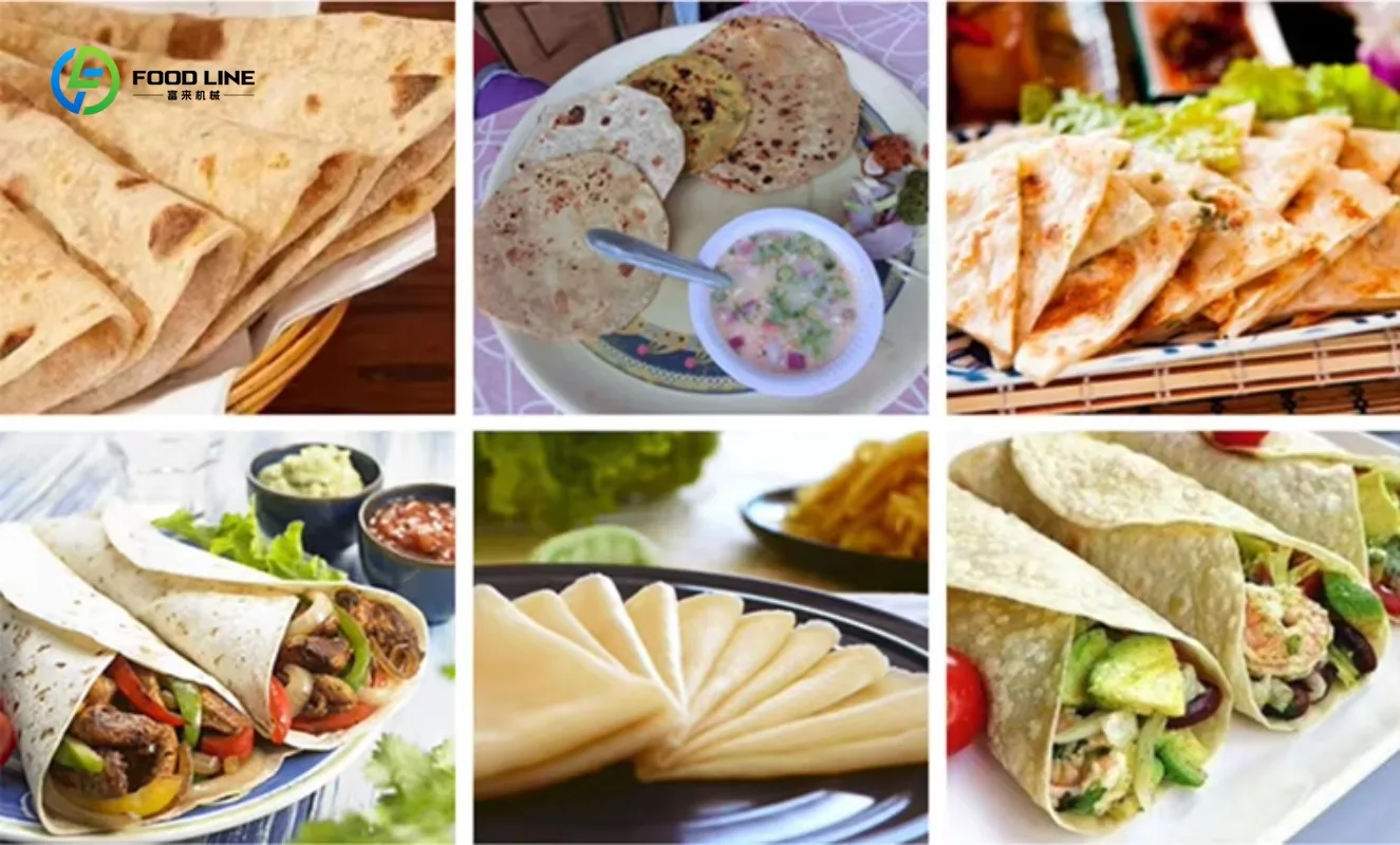 Customized Automatic Electric Pancake Press Maker Chapati Roti Tortilla Thin Bread Making Machine