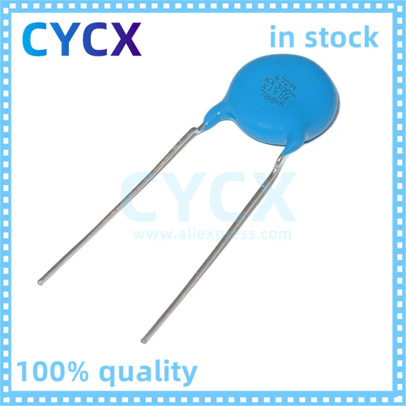 

10pcs 472M 300V X1 AC440V Y1 AC300V Chip capacitance DE1E3KX472MB4BP01F