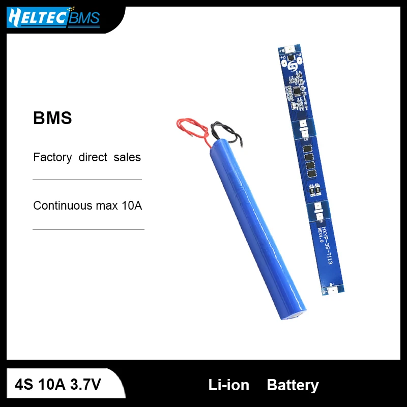 16.8V BMS 4S 10A 3.7V 18650 bms Li-ion battery protection for Massager/LED lamp backup power supply/ solar street lamp